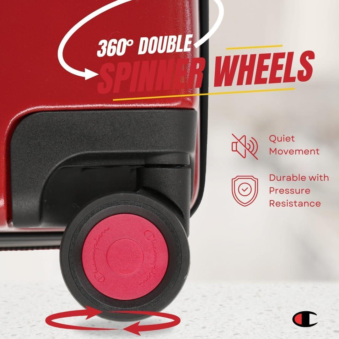 imageChampion 3Piece Luggage Set 21 25 29 Hardshell Suitcases with 8 Spinner Wheels Expandable CarryOn ampamp Checked Luggage Durable ABS Material Travel Bags With TSA Lock AstralTawny