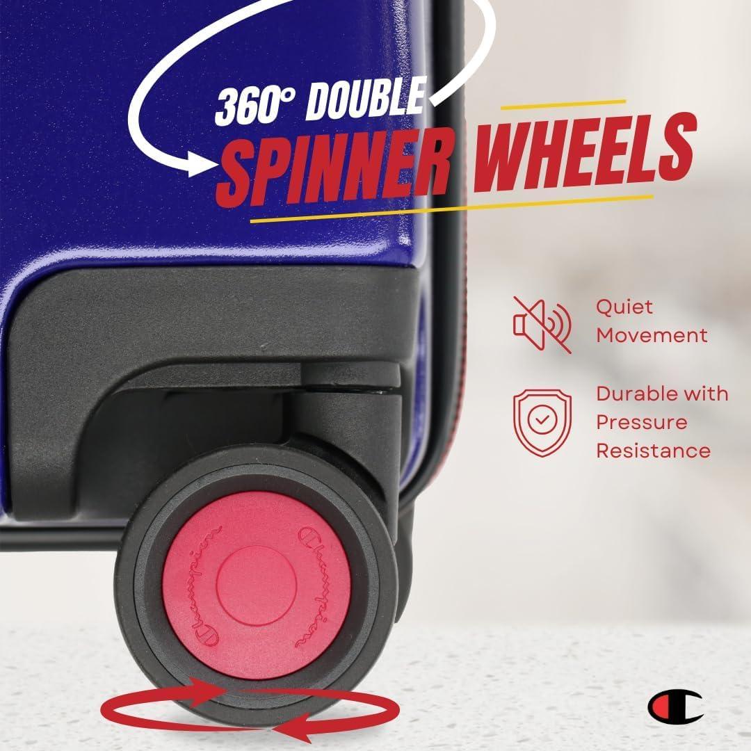 imageChampion 3Piece Luggage Set 21 25 29 Hardshell Suitcases with 8 Spinner Wheels Expandable CarryOn ampamp Checked Luggage Durable ABS Material Travel Bags With TSA Lock AstralAstral