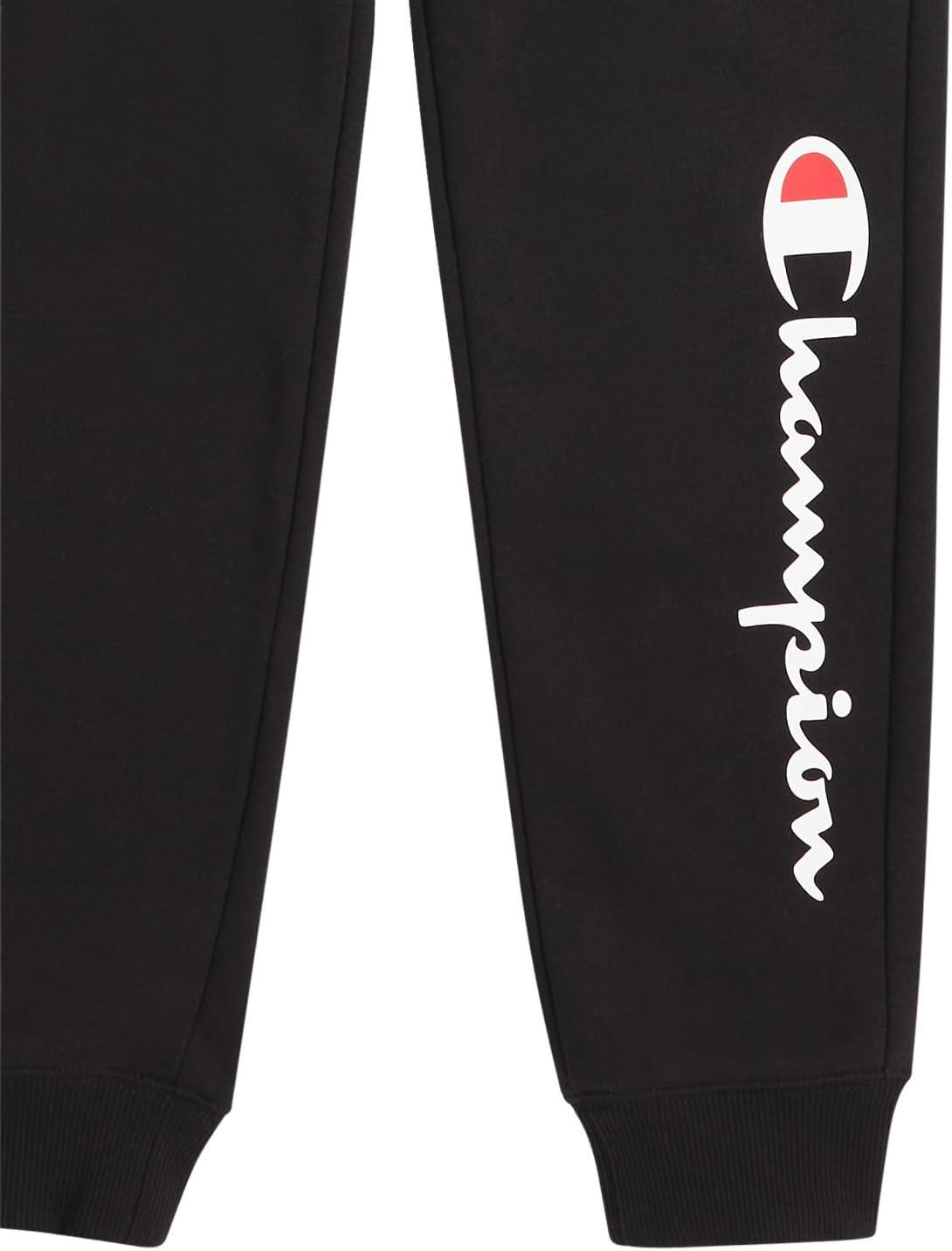 imageChampion Boys Boys Sweatpants Fleece Jogger PantsSignature Black