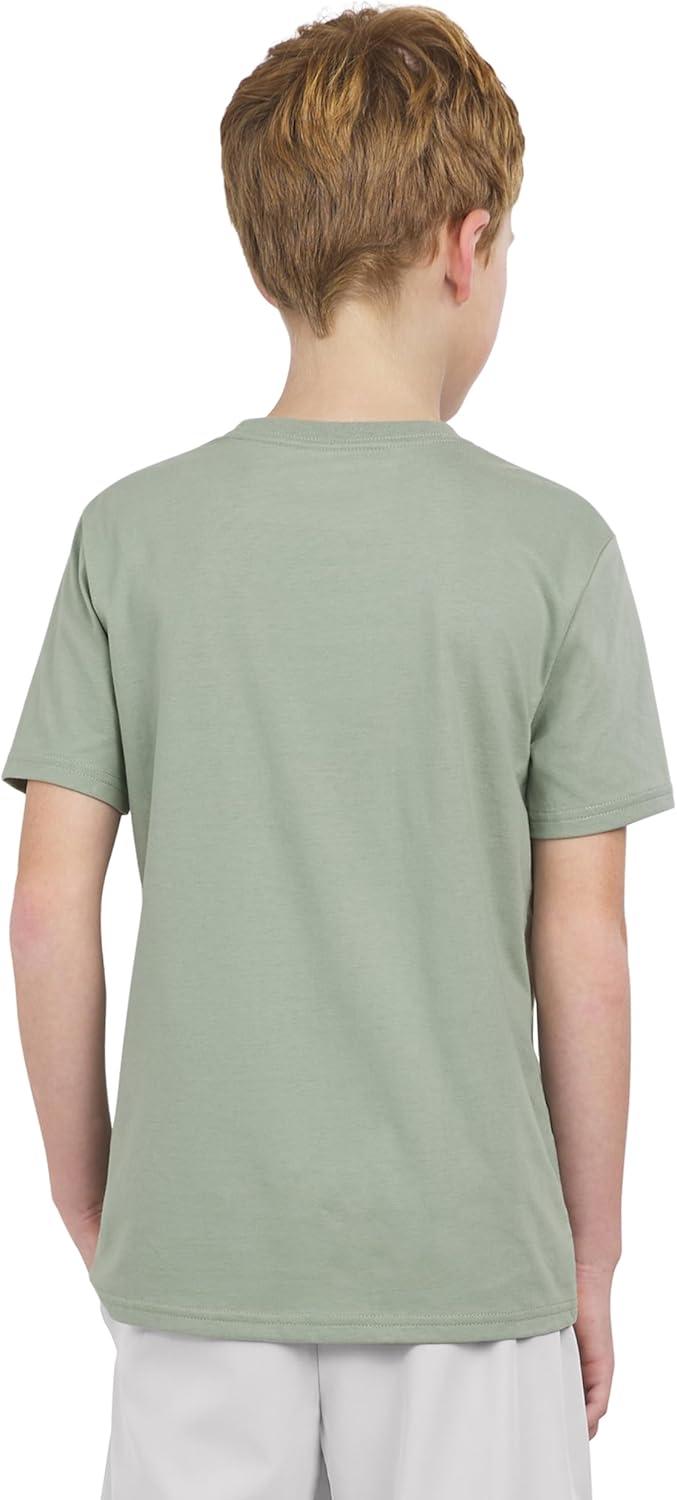 imageChampion Boys Champion Boys Tee Shirt Short Sleeve Logo TShirt for KidsSignature Pale Green