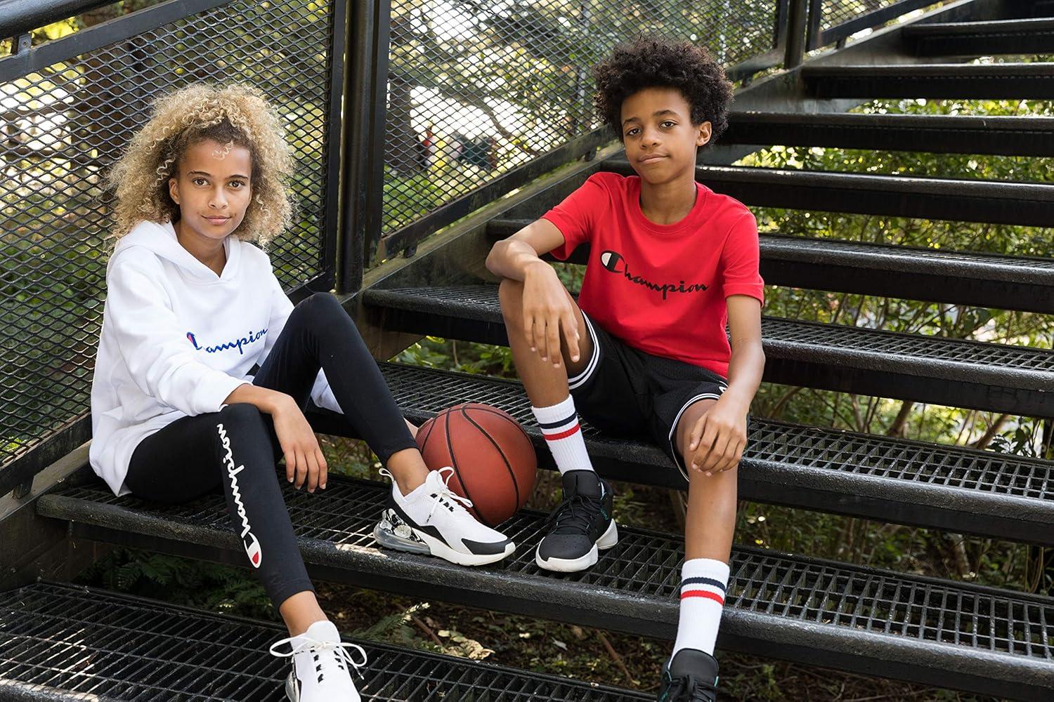 imageChampion Boys Shorts Athletic Mesh Basketball Shorts for BoysNavy