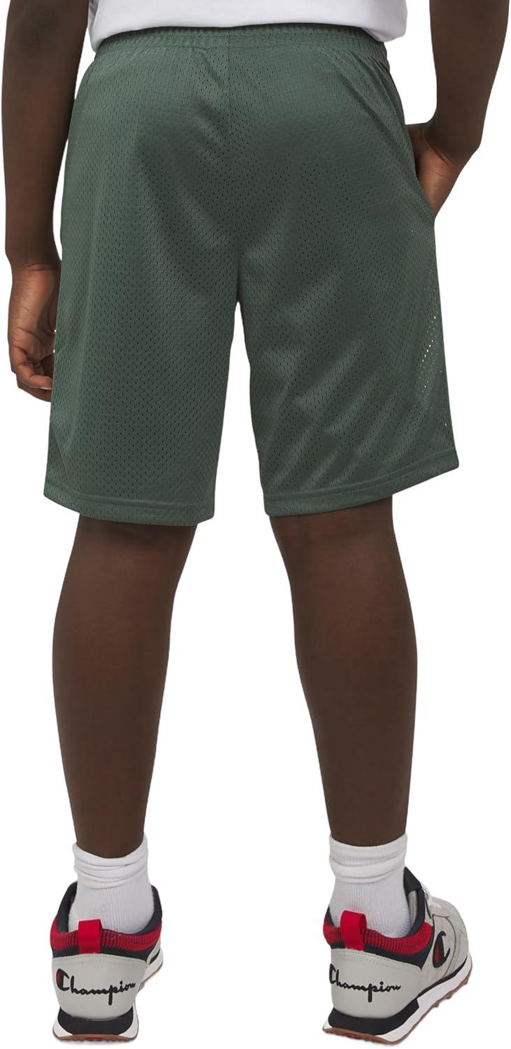 imageChampion Boys Shorts Athletic Mesh Basketball Shorts for BoysSignature Dark Forest