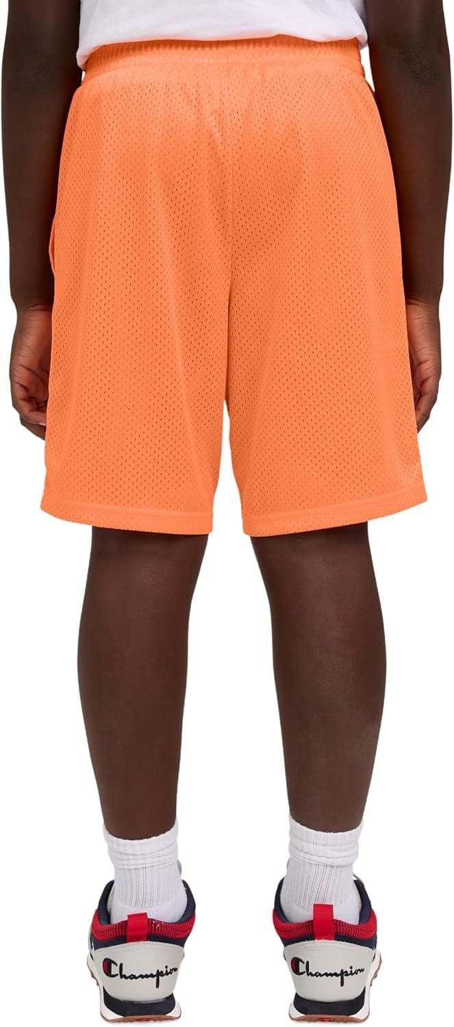 imageChampion Boys Shorts Athletic Mesh Basketball Shorts for BoysSignature Nectarine
