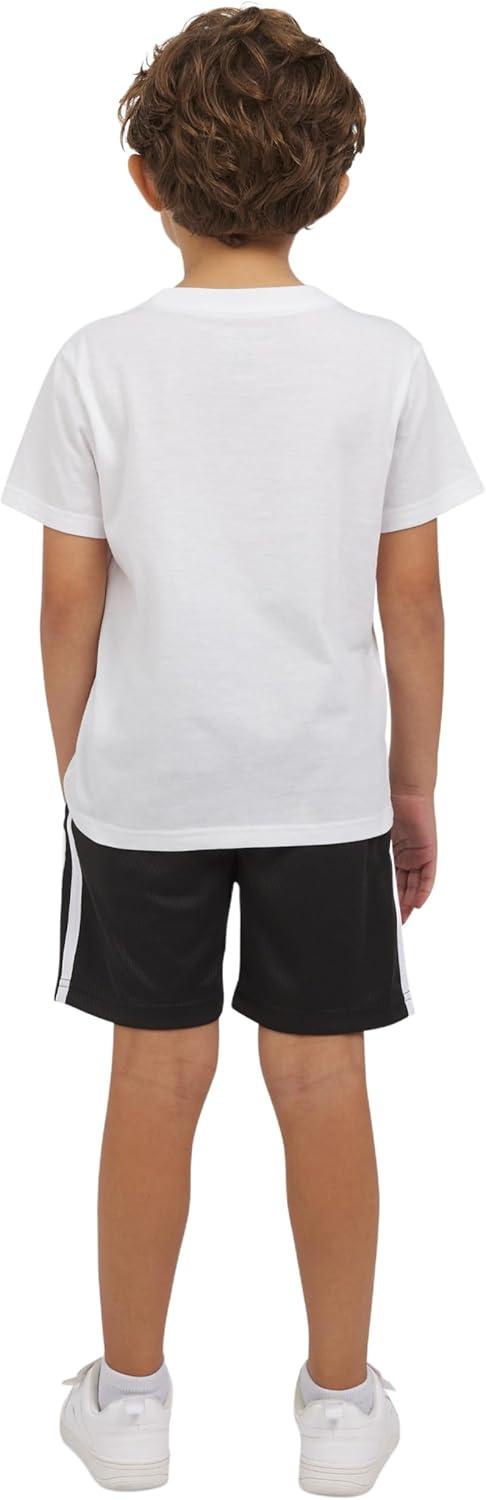 imageChampion Boys Shorts Sets 2 Piece Tee Shirt and Athletic Shorts for KidsSignature White