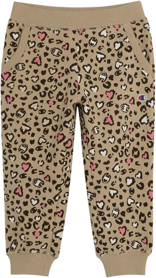 imageChampion Girls Hoodie and Sweatpant Set for Kids Athletic Fleece SweatsuitEgret