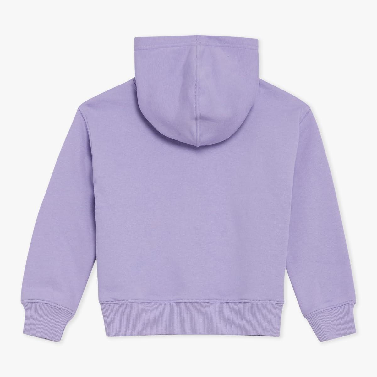 imageChampion Girls Hoodie and Sweatpant Set for Kids Athletic Fleece SweatsuitLavender