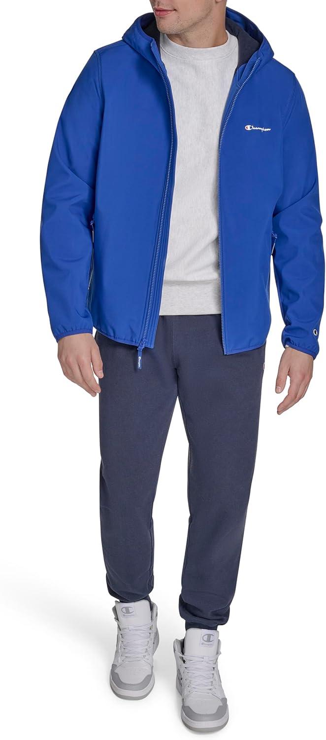imageChampion Mens Lightweight Active Soft Shell Jacket With HoodSurf the Web