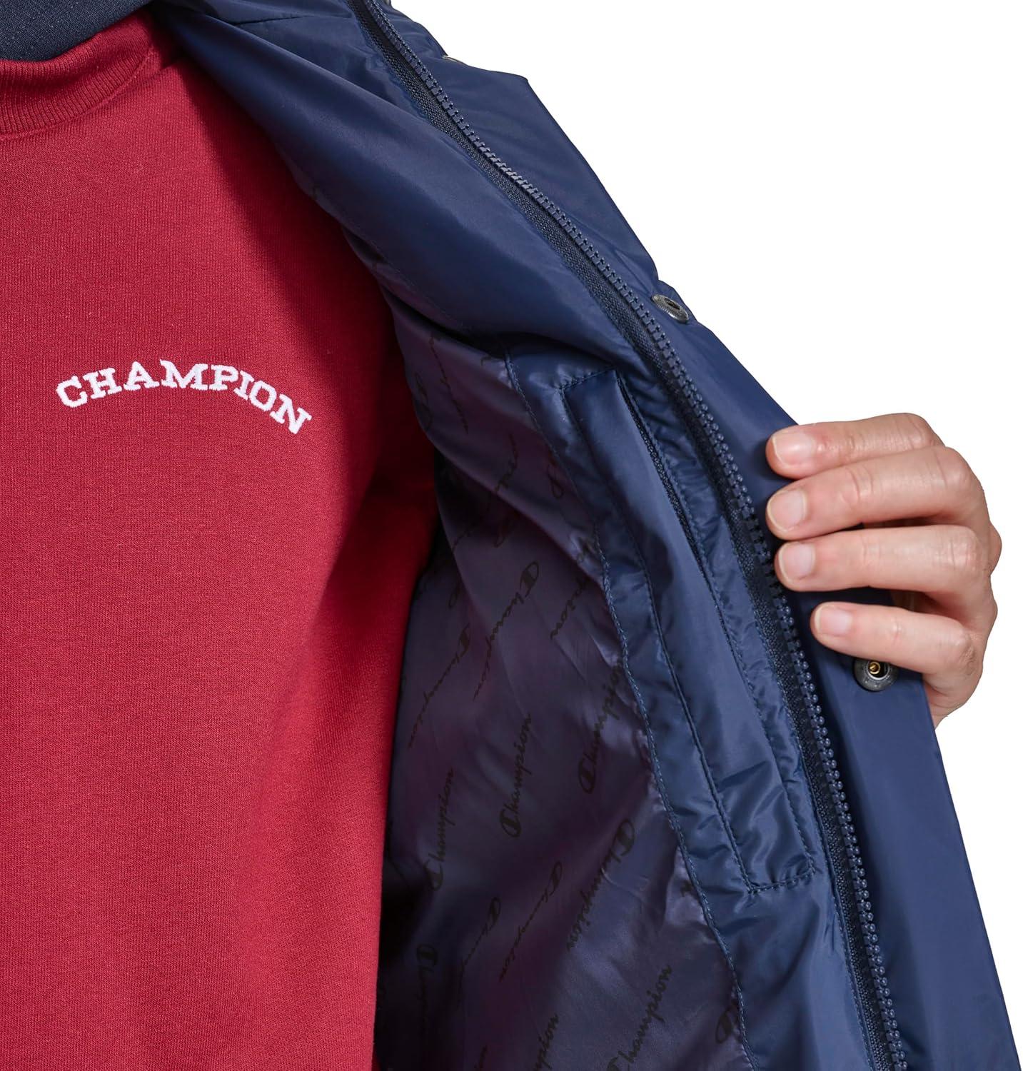 imageChampion Mens Puffer Vest With LogoPeacoat