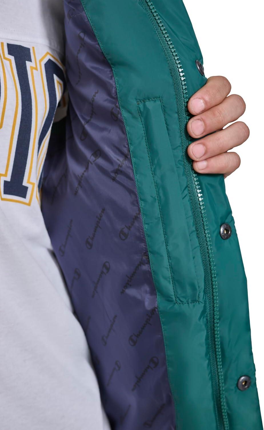 imageChampion Mens Puffer Vest With LogoRainforest