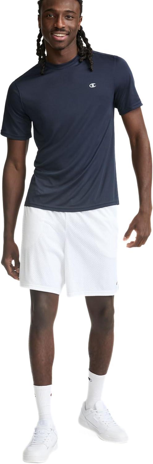 imageChampion Mens Tshirt Sport Tee Moisture Wicking Anti Odor Athletic Tshirt for Men Reg Or Big ampamp TallNavy