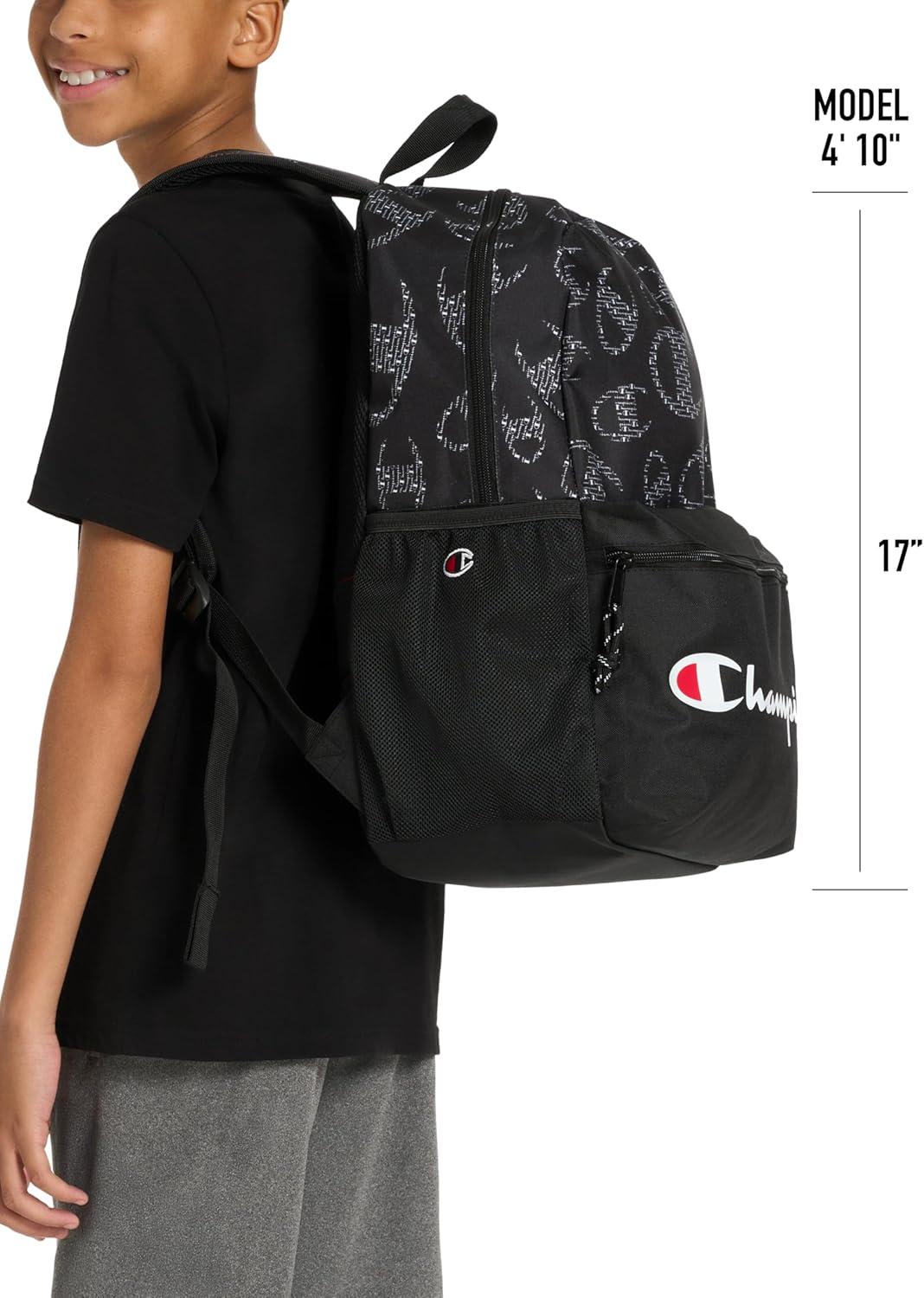 imageChampion Merit Backpack Black OSGreyWhite