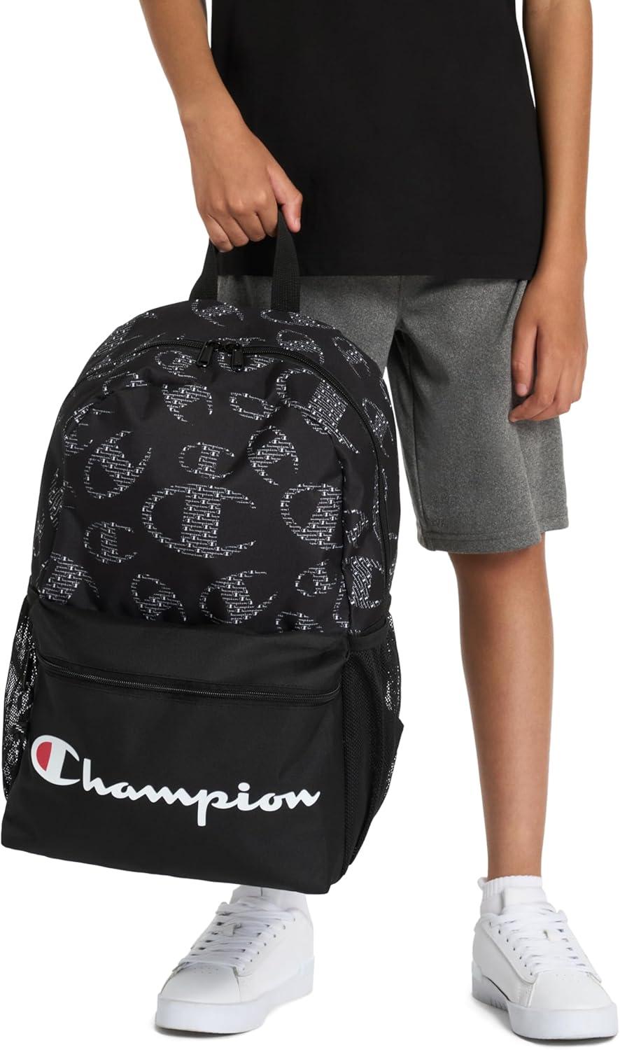 imageChampion Merit Backpack Black OSGreyWhite