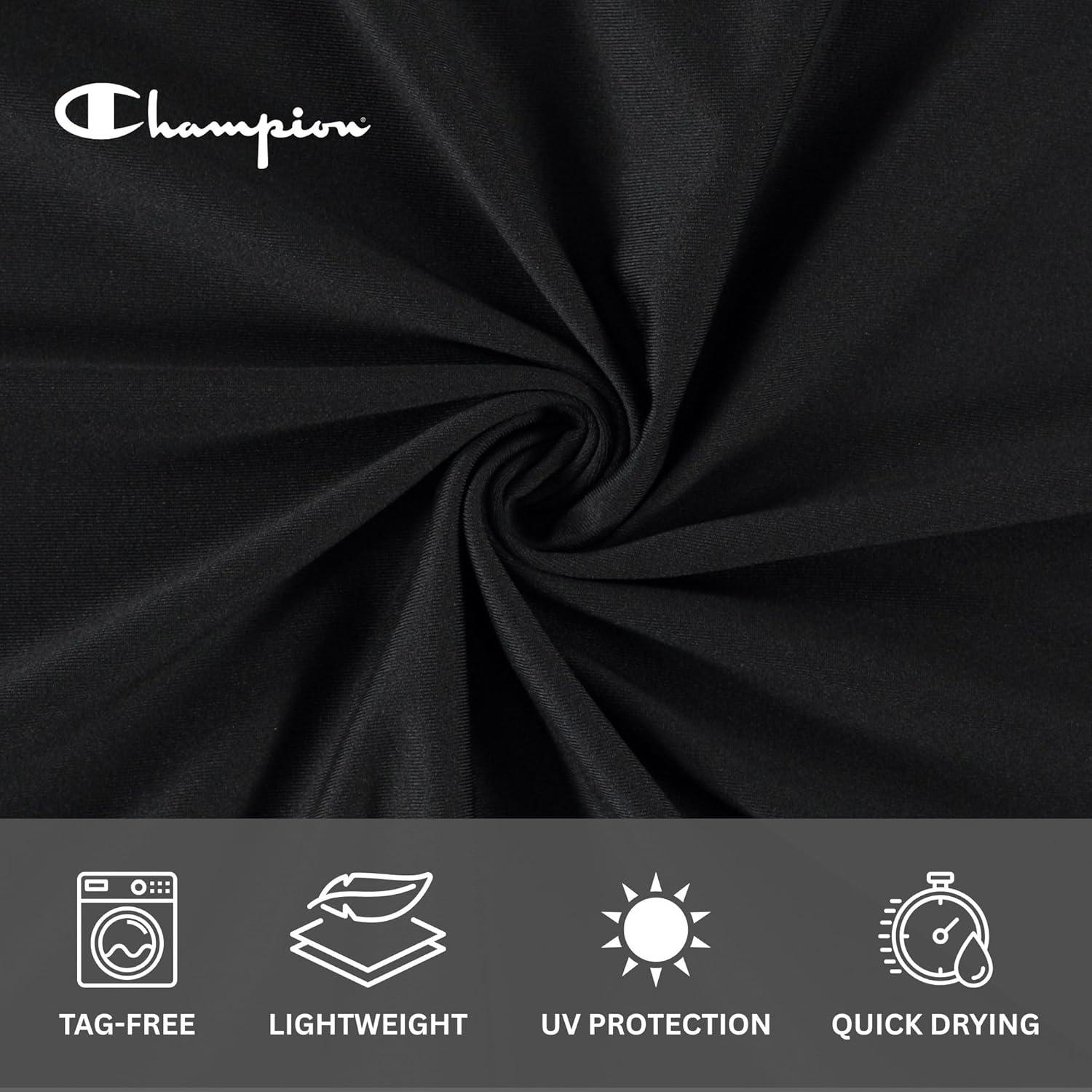 imageChampion Rash Guard for Women Womens Rash Guard Short Sleeve Shirts Rashguard Swim Shirt Women UPF 50 SPF ampamp UV ProtectionBlack