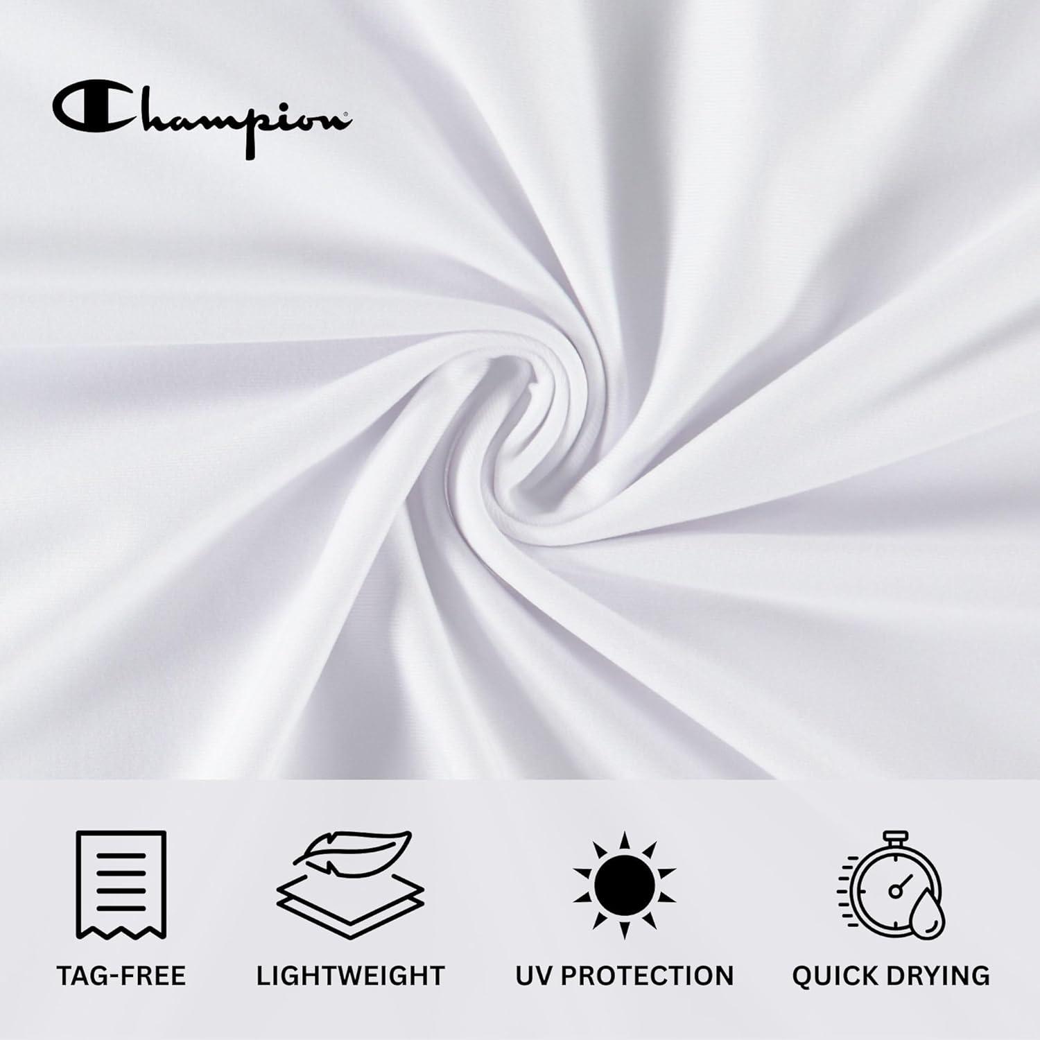 imageChampion Rash Guard for Women with Hood Long Sleeve Hoodie Swim Shirts for Women Quick Dry UPF 50 SPF Sun ampamp UV ProtectionWhite