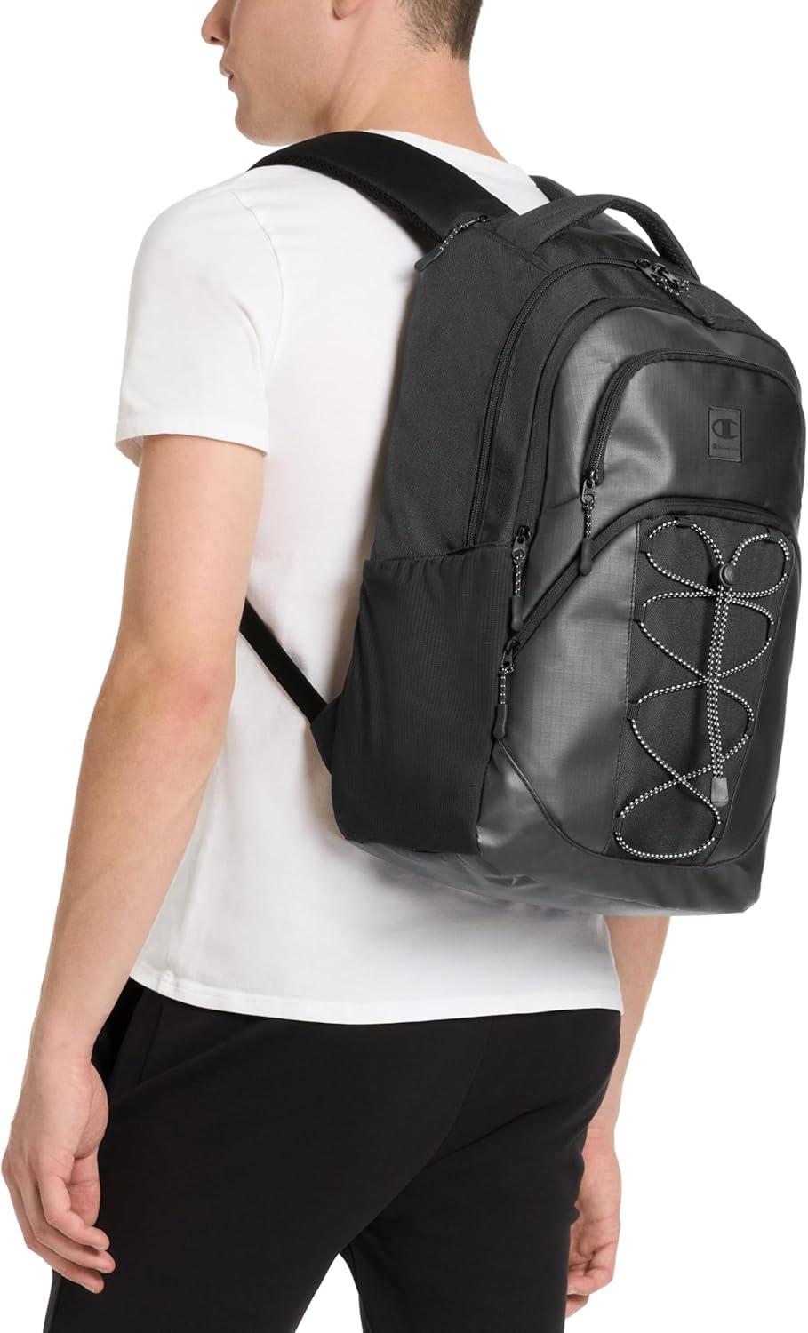 imageChampion Summit Backpack with Padded Sternum Waist Strap Laptop Compartment for Travel Outdoor Commute Sail Away Navy MediumSail Away Navy