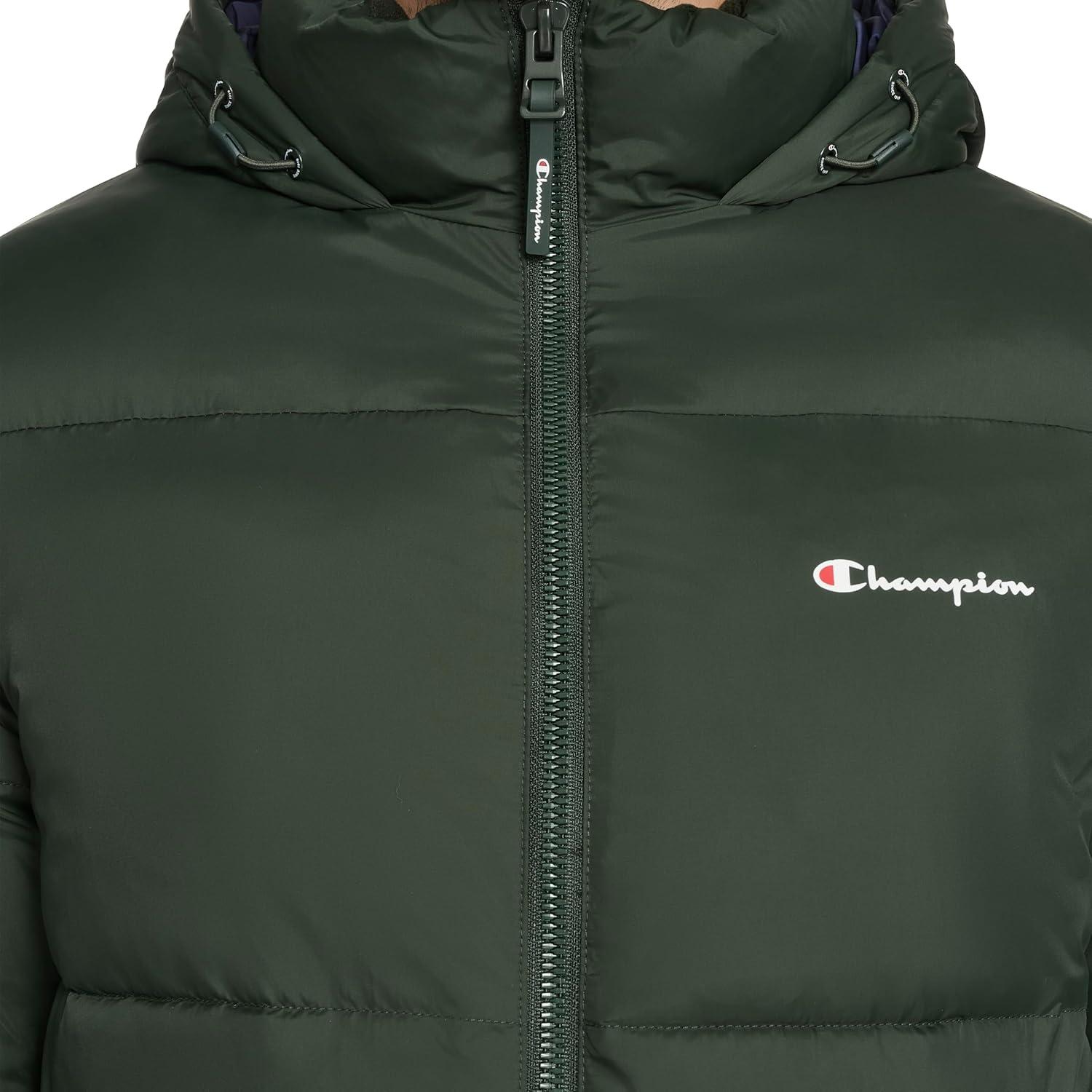 imageChampion mens Heavy Weight Puffer With Adjustable HoodPine