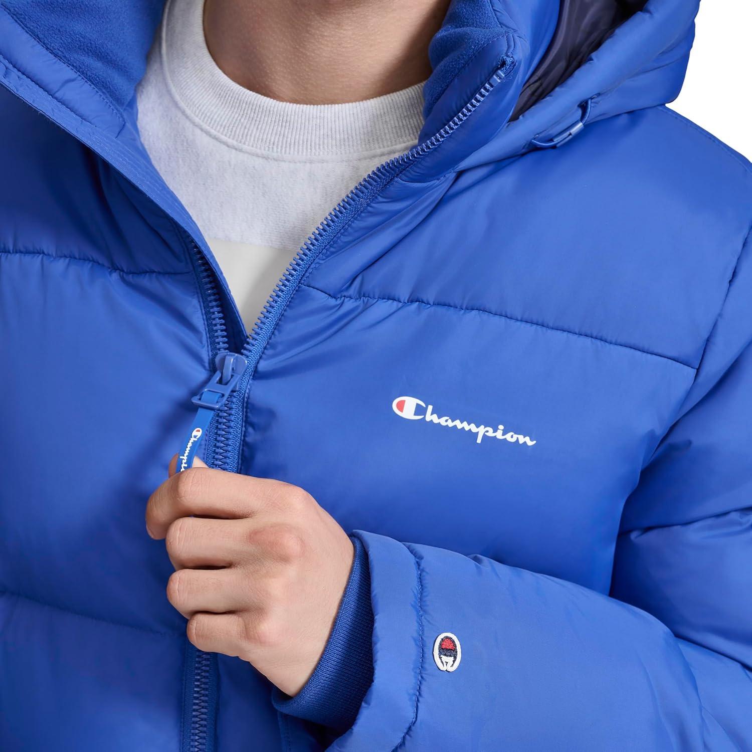 imageChampion mens Heavy Weight Puffer With Adjustable HoodSurf the Web