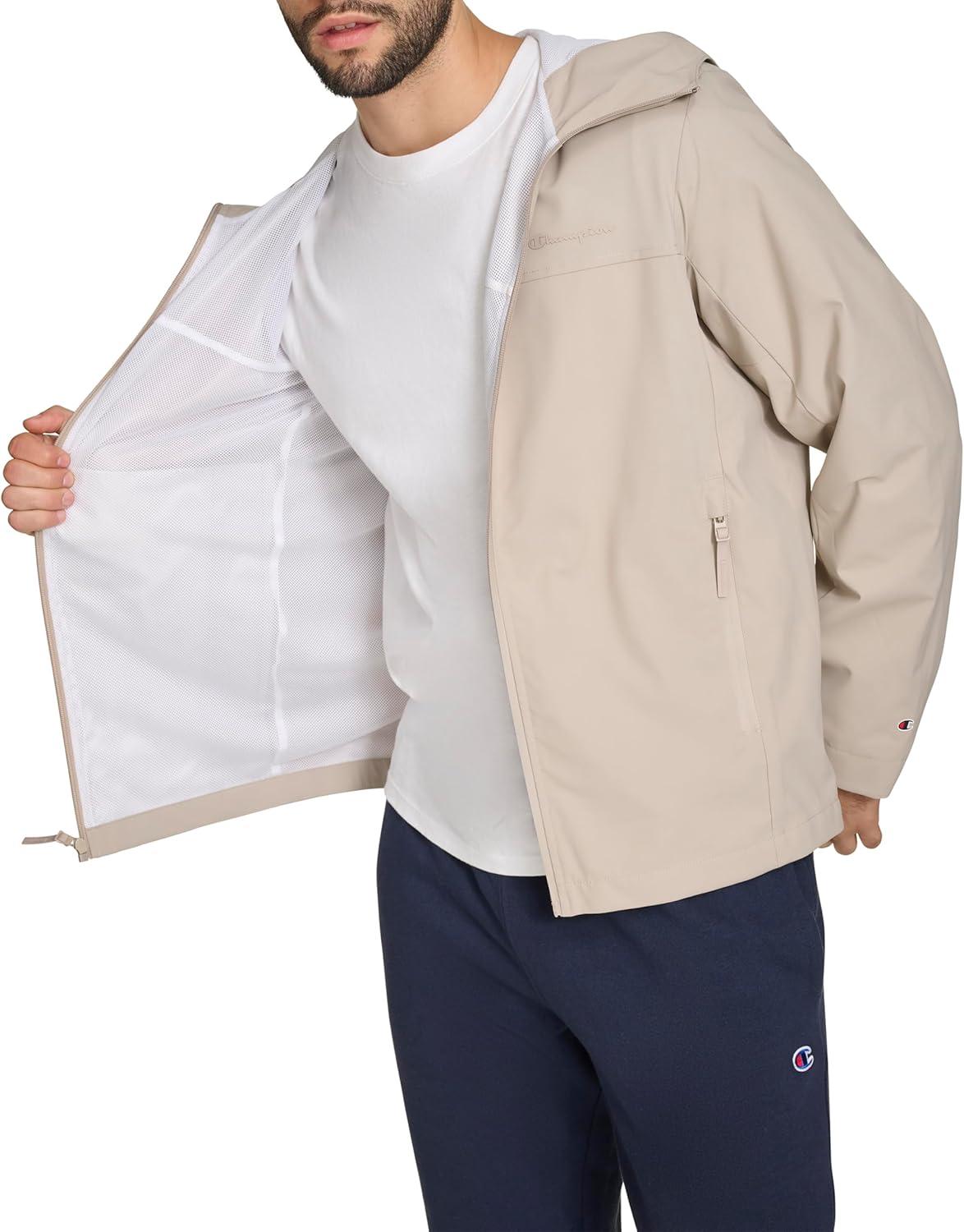 imageChampion mens Hooded Rain SlickerPebble