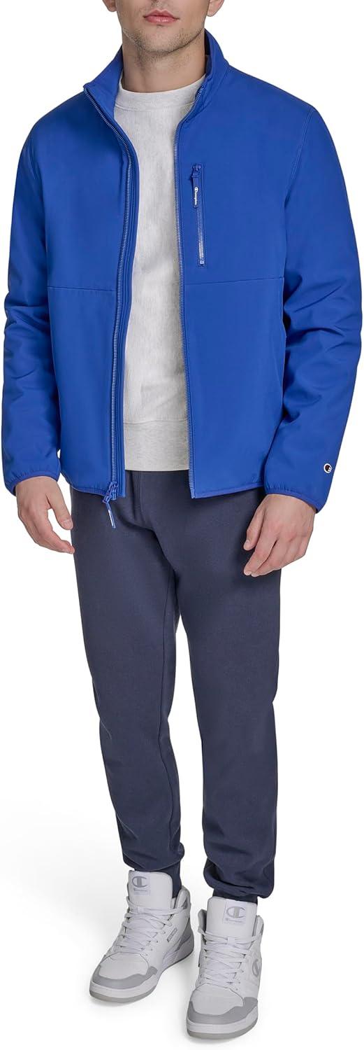 imageChampion mens Lightweight Active Soft Shell Jacket With Stand CollarSurf the Web