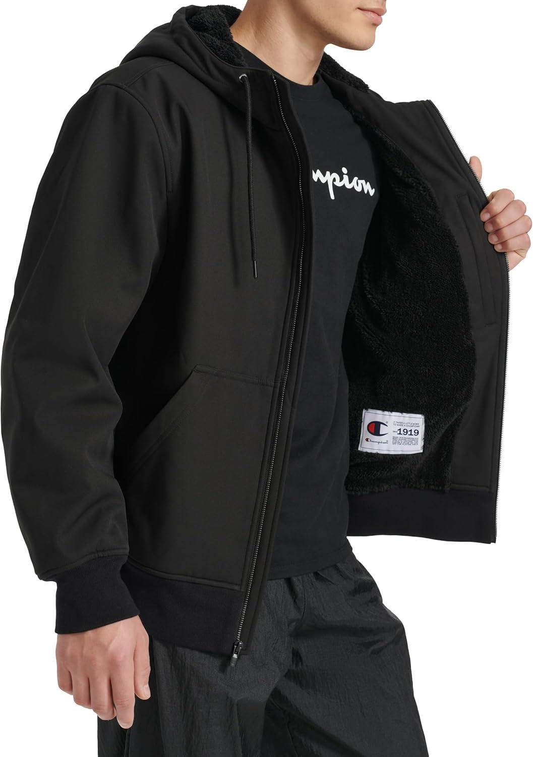 imageChampion mens Sherpa Lined HoodieBlack