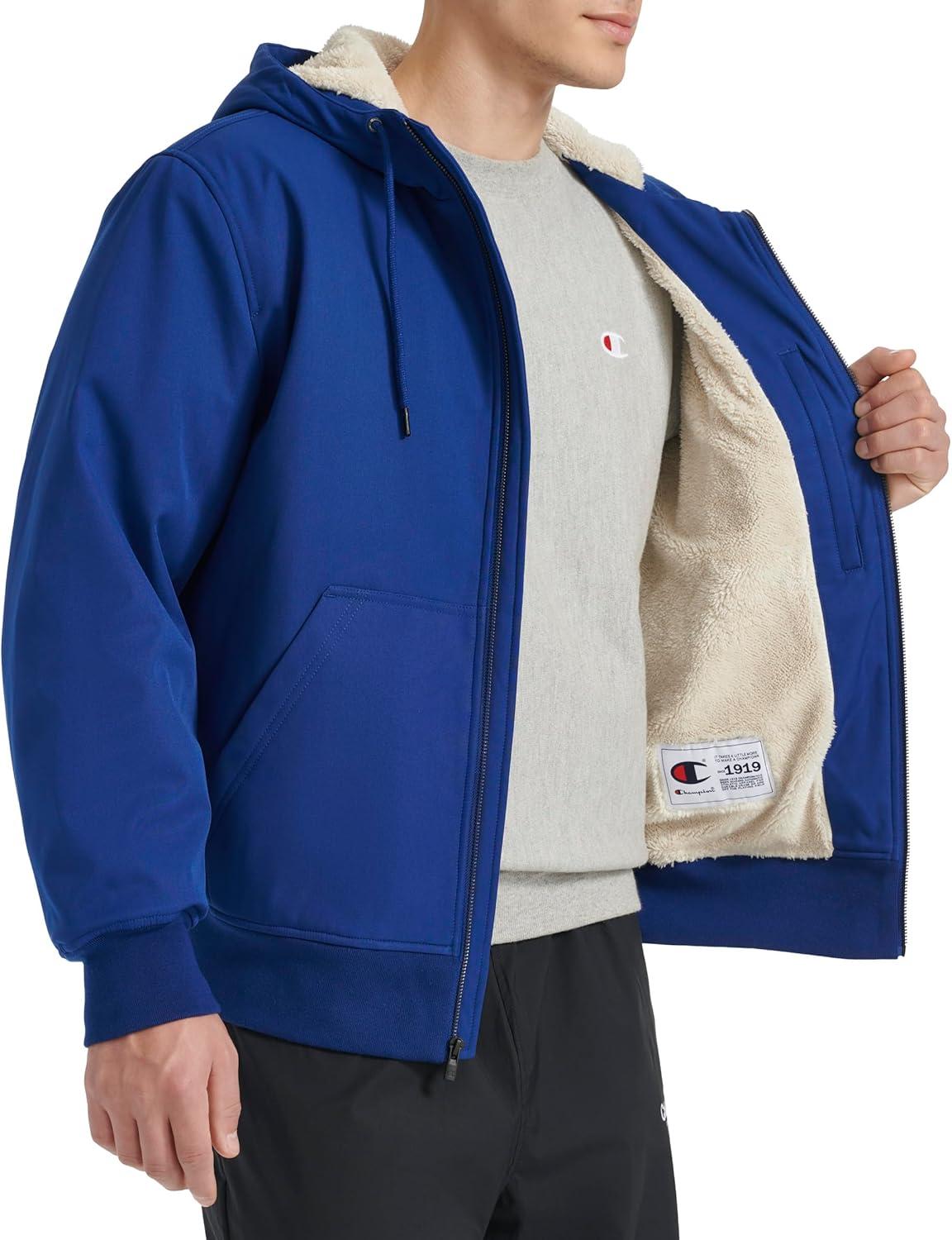 imageChampion mens Sherpa Lined HoodieBlue