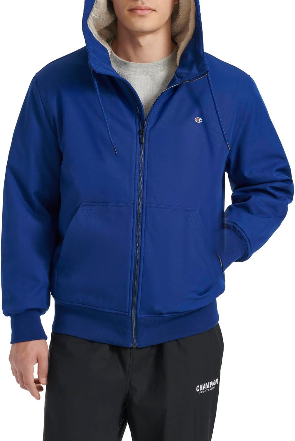 imageChampion mens Sherpa Lined HoodieBlue