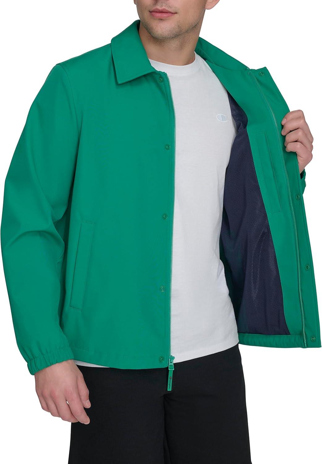 imageChampion mens Softshell Coaches JacketGreen