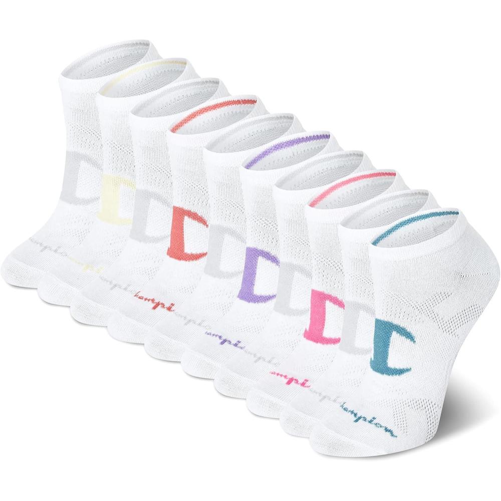 imageChampion 10PK WOMENS FLAT KNIT LOW CUT