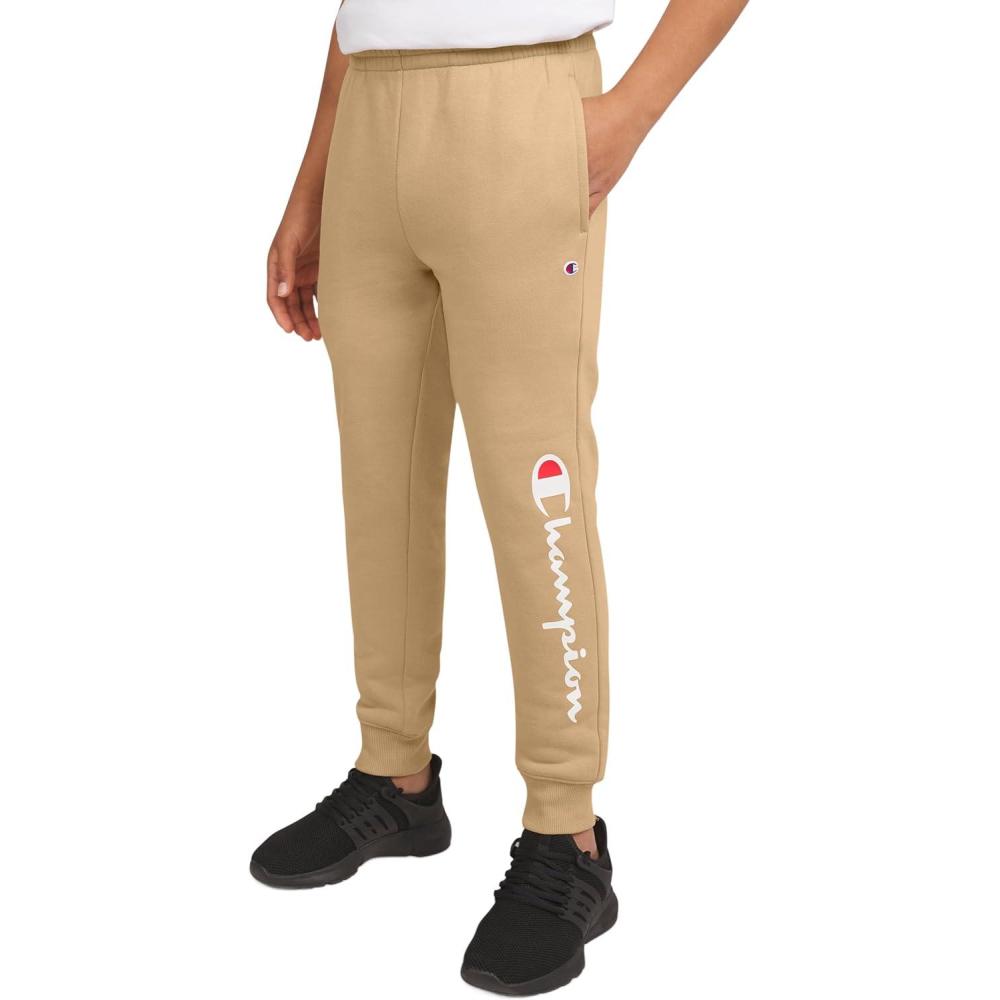 imageChampion Boys Boys Sweatpants Fleece Jogger PantsKhaki