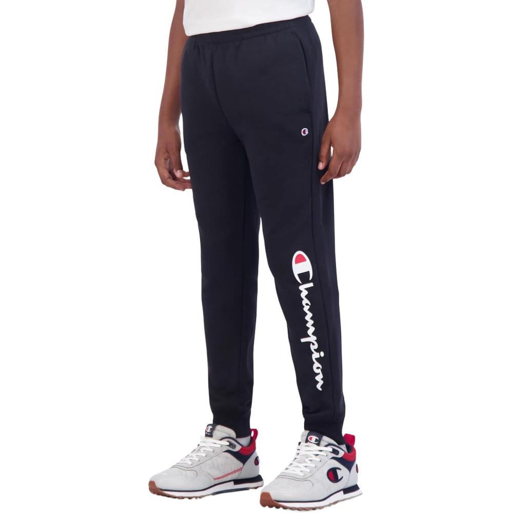 imageChampion Boys Boys Sweatpants Fleece Jogger PantsSignature Black