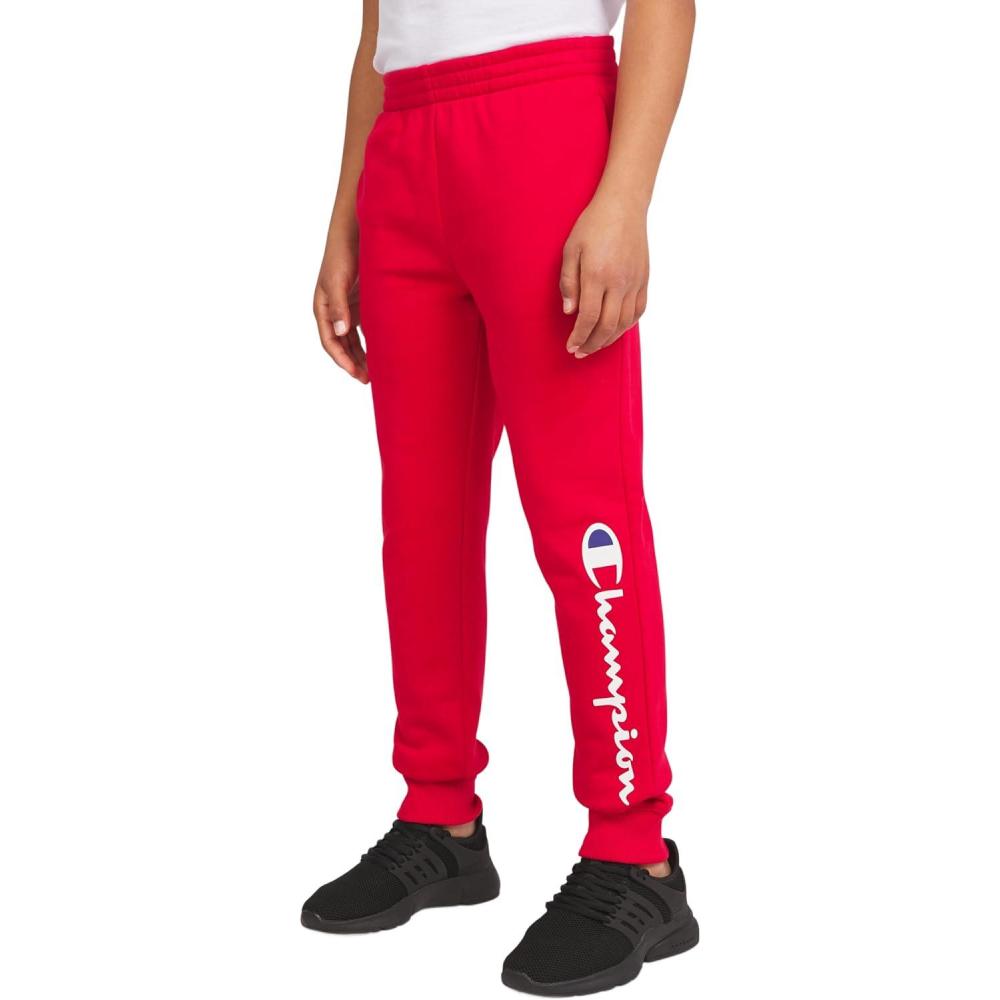 imageChampion Boys Boys Sweatpants Fleece Jogger PantsSignature Red