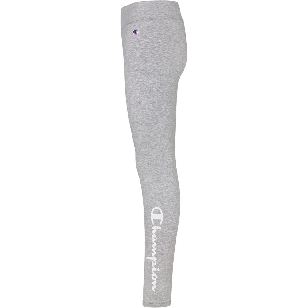 imageChampion Heritage Girls Performance Legging Stretch Pant  Active Athletic PantSignature Oxford Heather