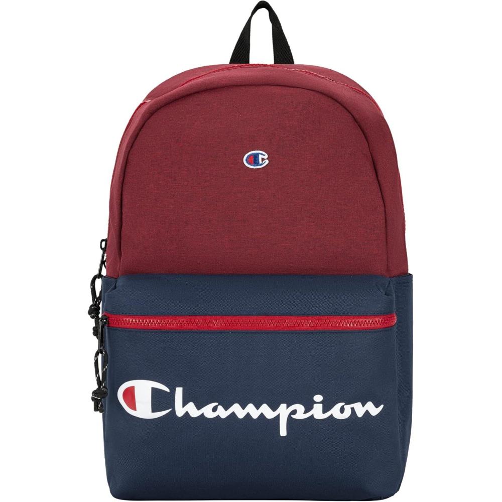 imageChampion Manuscript Backpack Black OSCranberryNavy