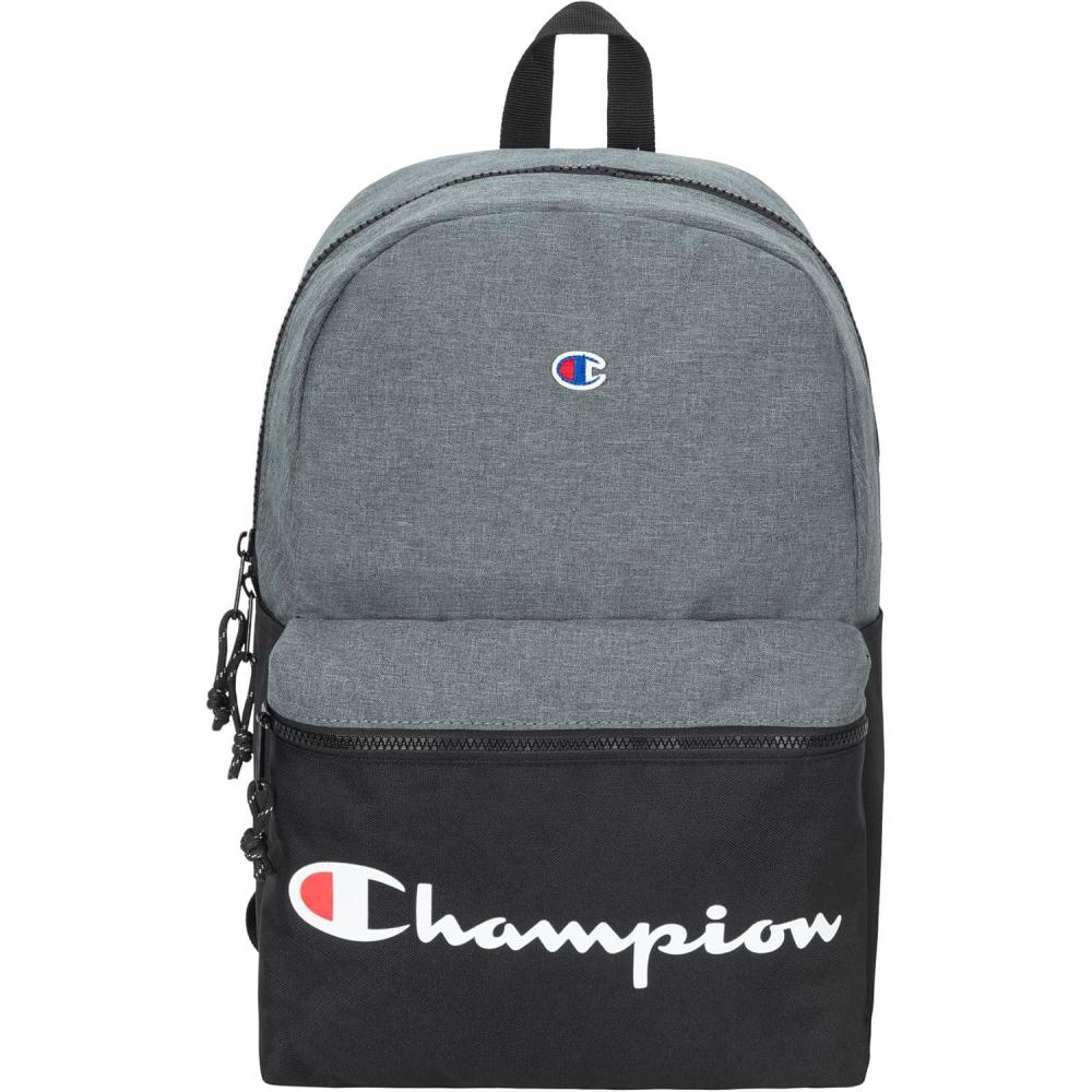 imageChampion Manuscript Backpack Black OSHeather Grey