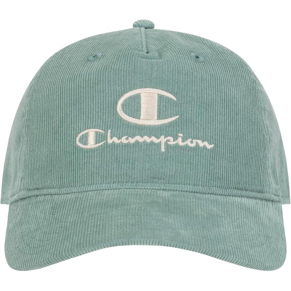 imageChampion Mens Pursuit Corduroy Snapback Adjustable CapBeach Bungalow Blue