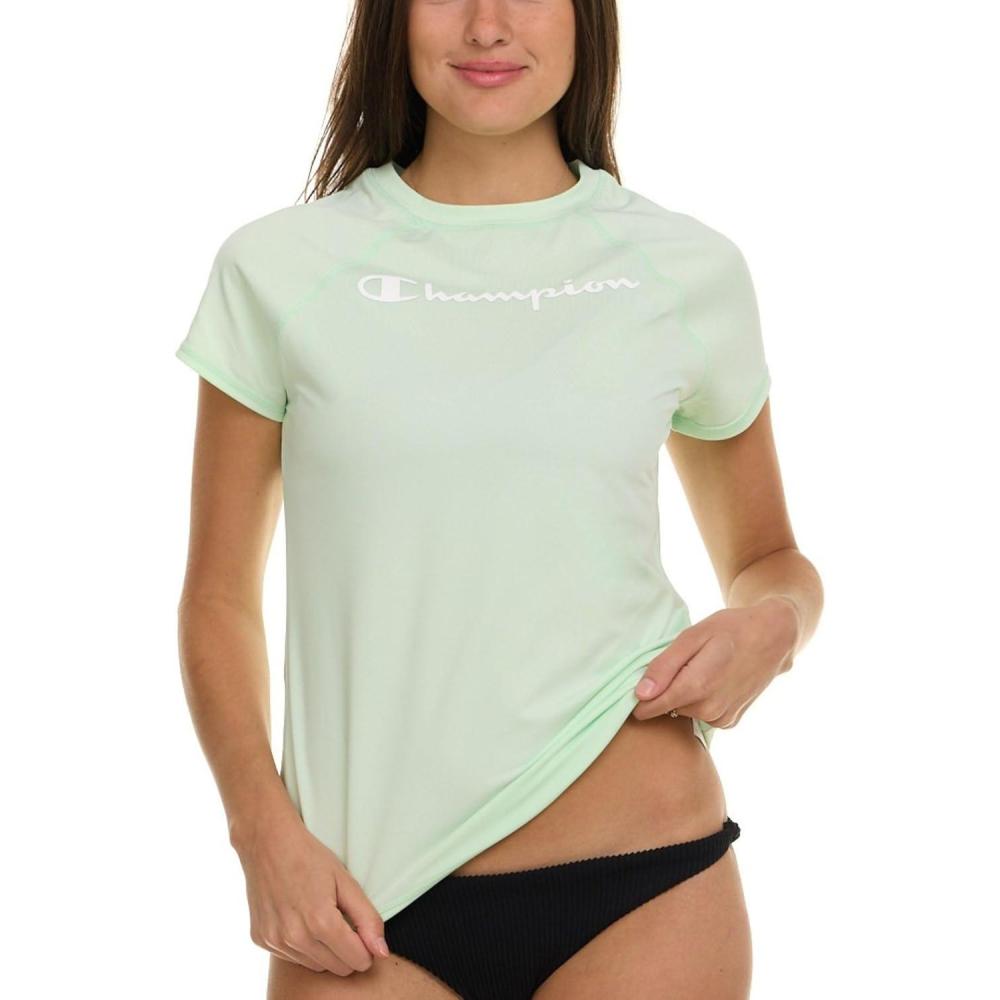imageChampion Rash Guard for Women Womens Rash Guard Short Sleeve Shirts Rashguard Swim Shirt Women UPF 50 SPF ampamp UV ProtectionLime