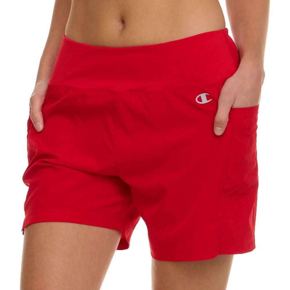 imageChampion Swim Board Shorts for Women 57 Swim Shorts Women with Pockets for Beach Pool SummerRed