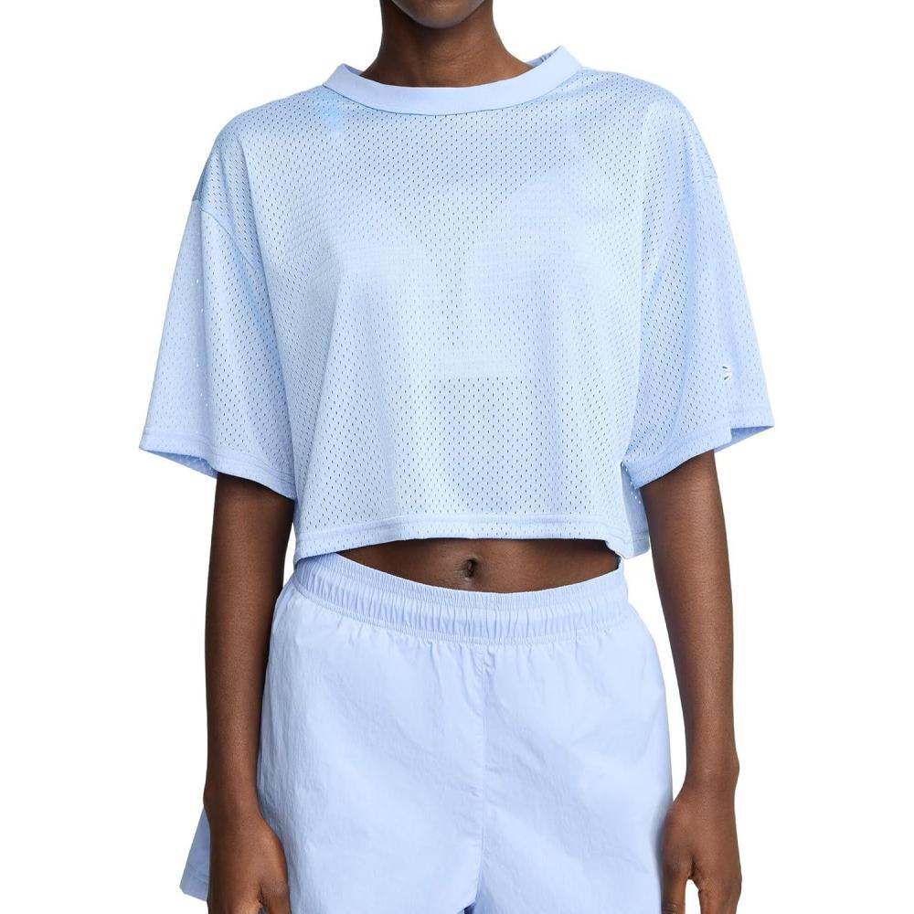 imageChampion Womens Mesh Shimmel TeePewter Blue