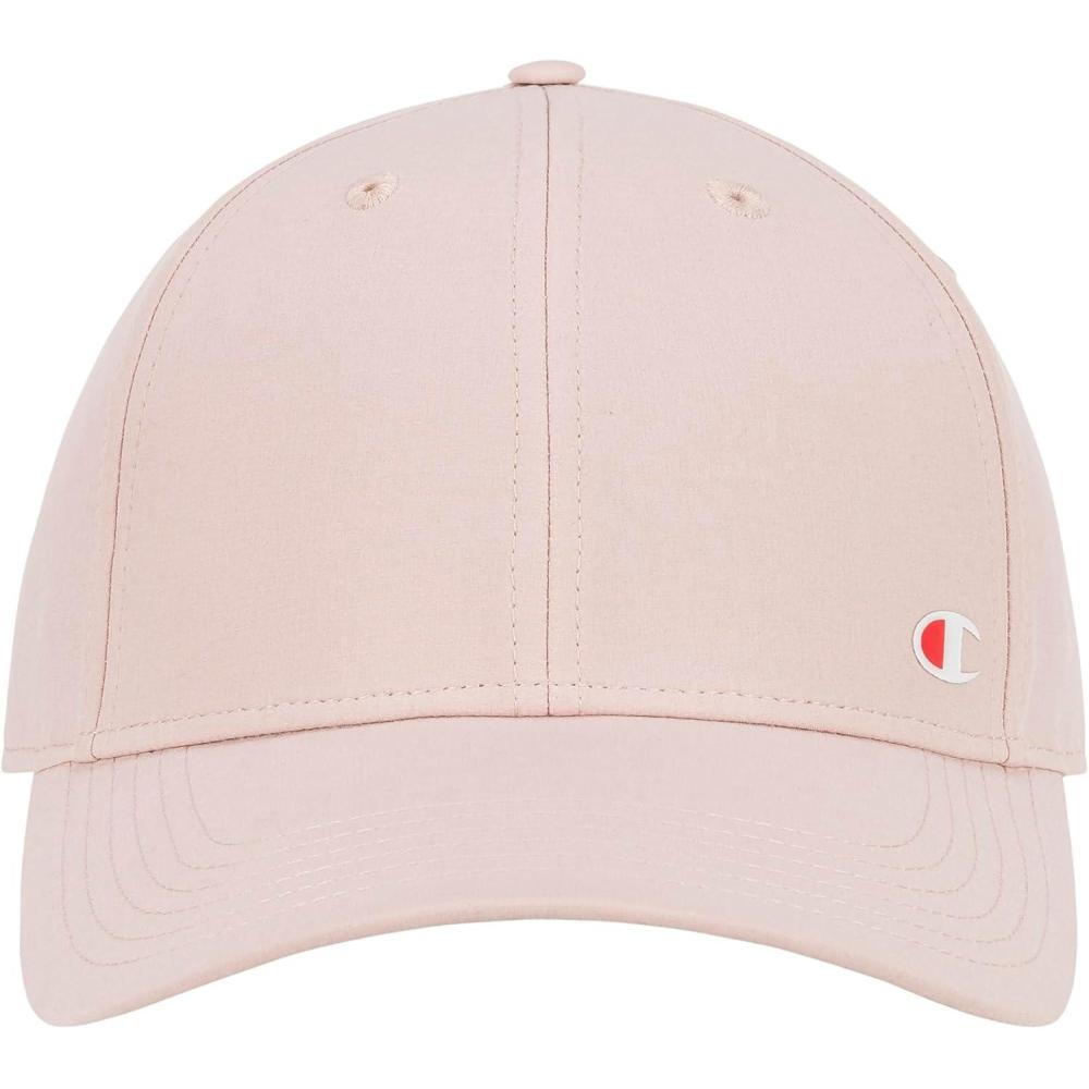 imageChampion Womens Performance Stretch Ponytail Adjustable Baseball CapBlush