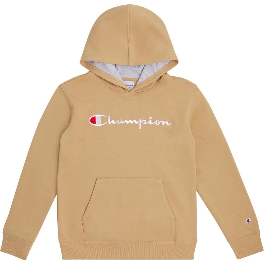 imageChampion boys Boys Hoodie for Kids Sweatshirt Fleece Youth Pullover With HoodKhaki