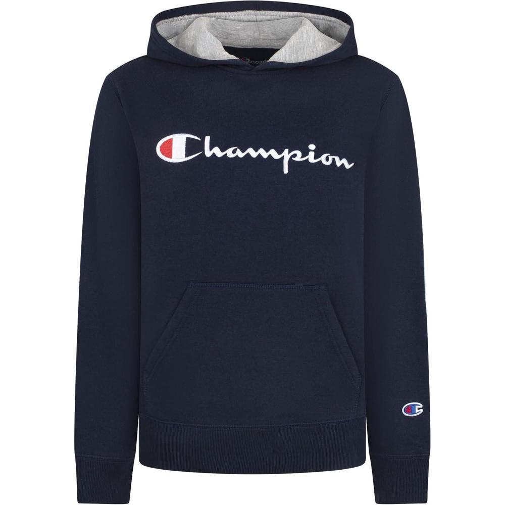 imageChampion boys Boys Hoodie for Kids Sweatshirt Fleece Youth Pullover With HoodNavy
