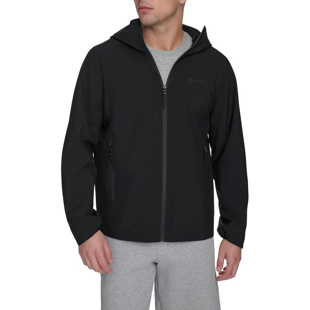 imageChampion mens Hooded Rain SlickerBlack