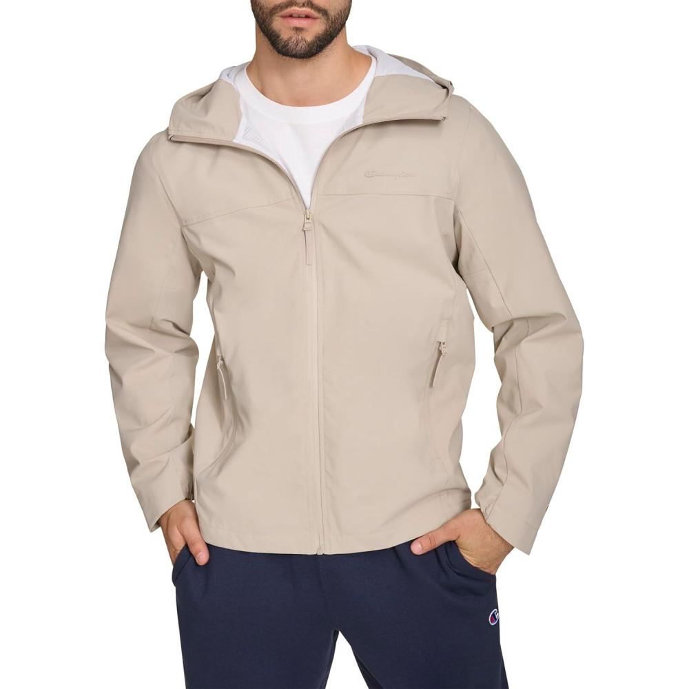 imageChampion mens Hooded Rain SlickerPebble