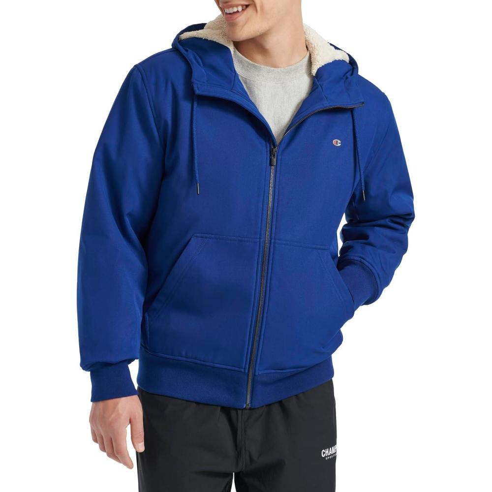 imageChampion mens Sherpa Lined HoodieBlue