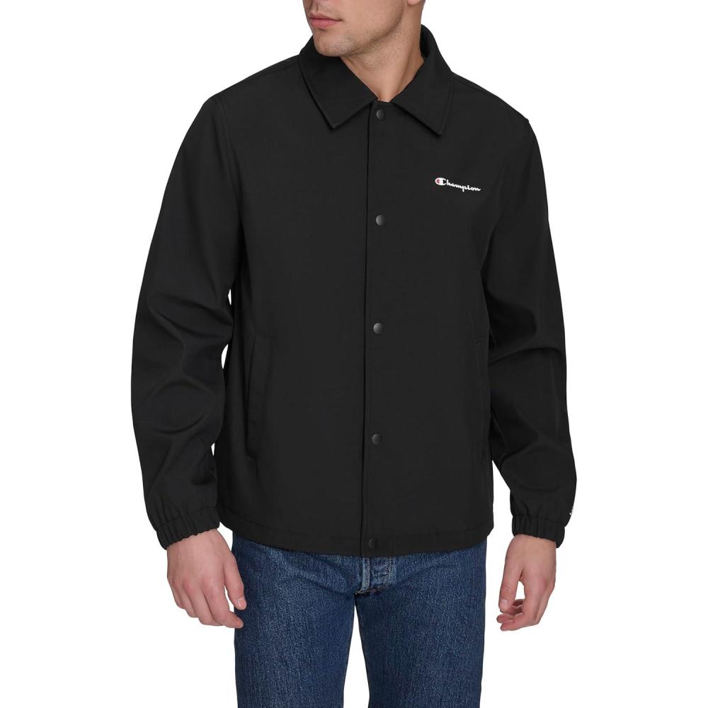 imageChampion mens Softshell Coaches JacketBlack