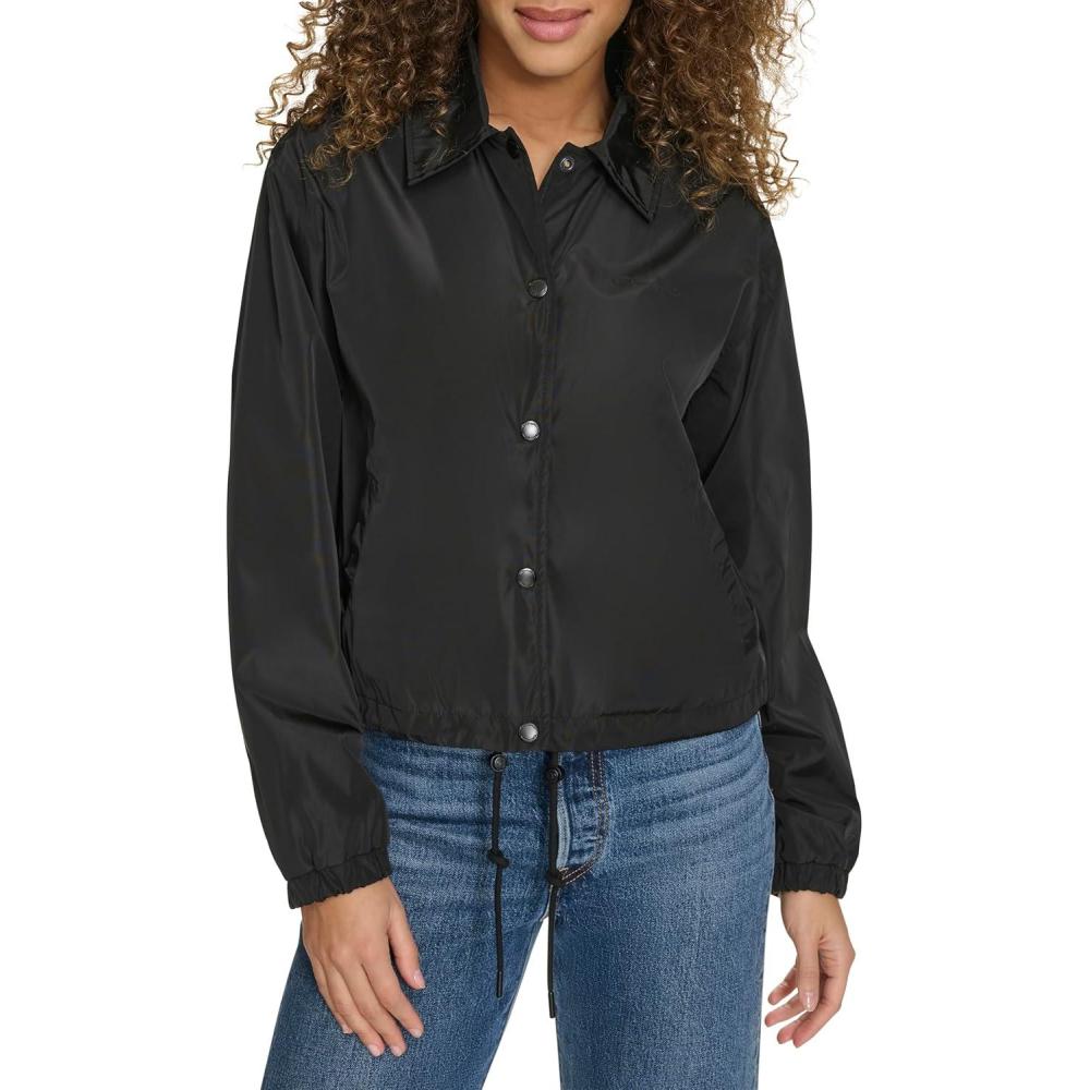 imageChampion womens Cropped Coached JacketBlack