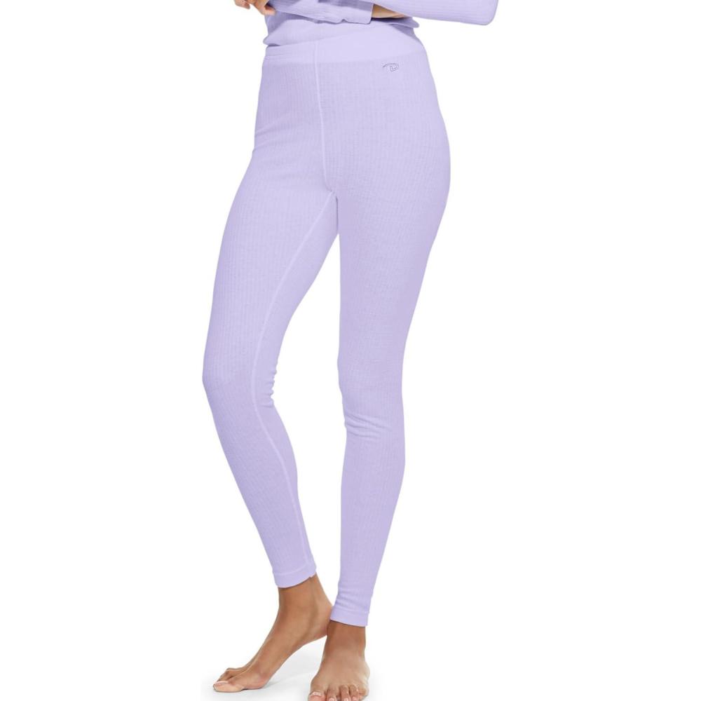 imageDuofold Womens Mid Weight Wicking Thermal LeggingLilac Wash