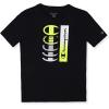 Champion Boys 2 Pack Short Sleeve Tee Shirt for Kids(Limelight)