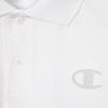 Champion Boys’ Athletic Short Sleeve Polo Shirt with Moisture Wicking Stretch Fabric(White)