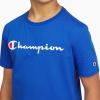 Champion Boys Champion Boys Tee Shirt Short Sleeve Logo T-Shirt for Kids(Crash Blue)